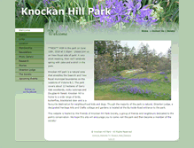 Tablet Screenshot of knockanhillpark.ca